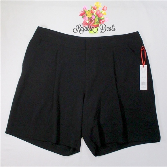 Elle Pants - ELLE Black Shorts NWT Size 14